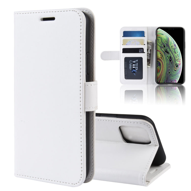 For iPhone 11 Pro R64 Texture Single Fold Horizontal Flip Leather Case , with Holder & Card Slots & Wallet