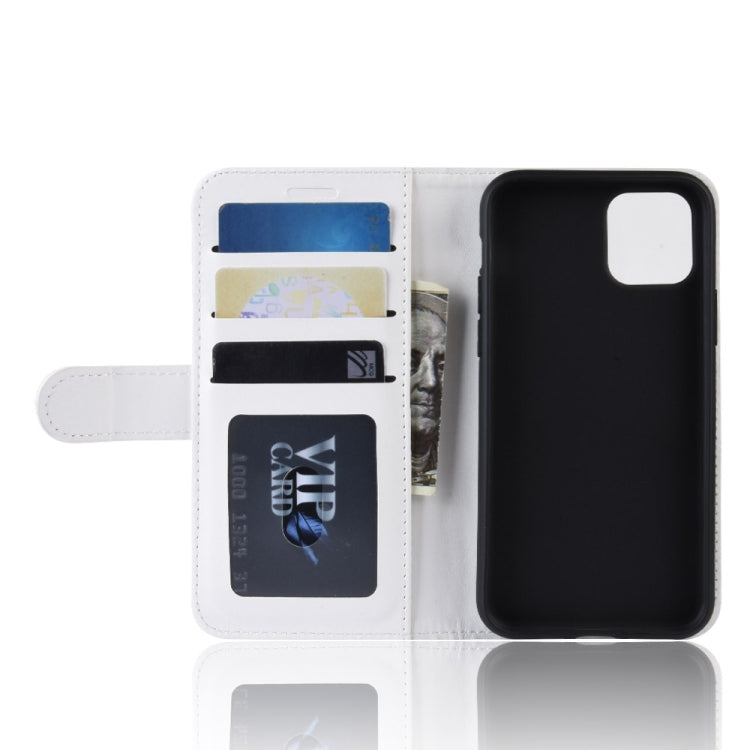 For iPhone 11 Pro R64 Texture Single Fold Horizontal Flip Leather Case , with Holder & Card Slots & Wallet