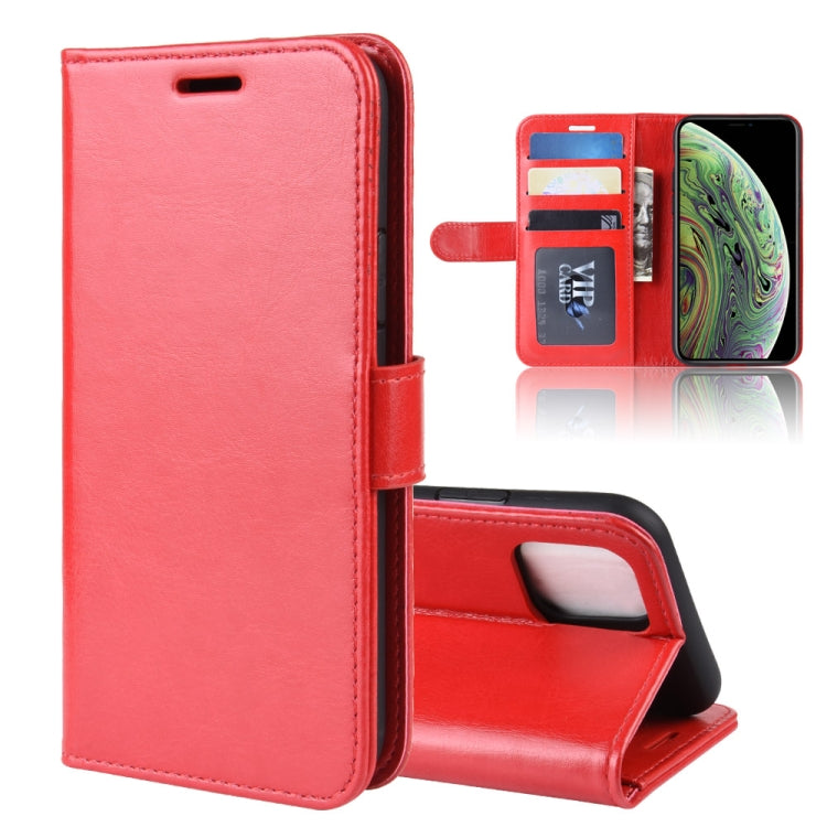 For iPhone 11 Pro R64 Texture Single Fold Horizontal Flip Leather Case , with Holder & Card Slots & Wallet