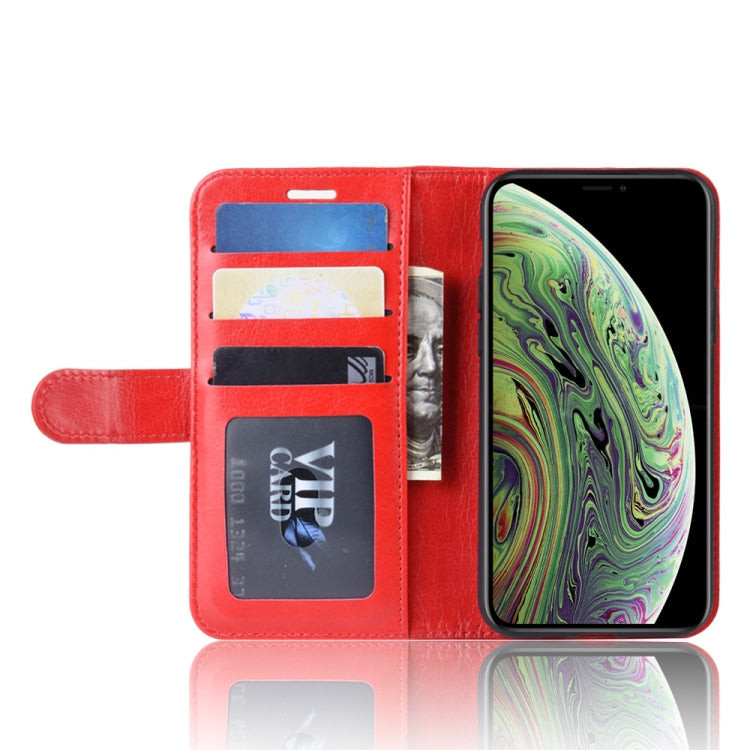 For iPhone 11 Pro R64 Texture Single Fold Horizontal Flip Leather Case , with Holder & Card Slots & Wallet