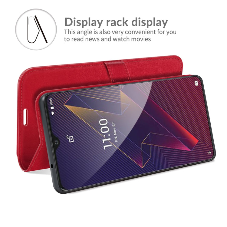 For Wiko Power U20 R64 Texture Single Horizontal Flip Protective Case with Holder & Card Slots & Wallet& Photo Frame