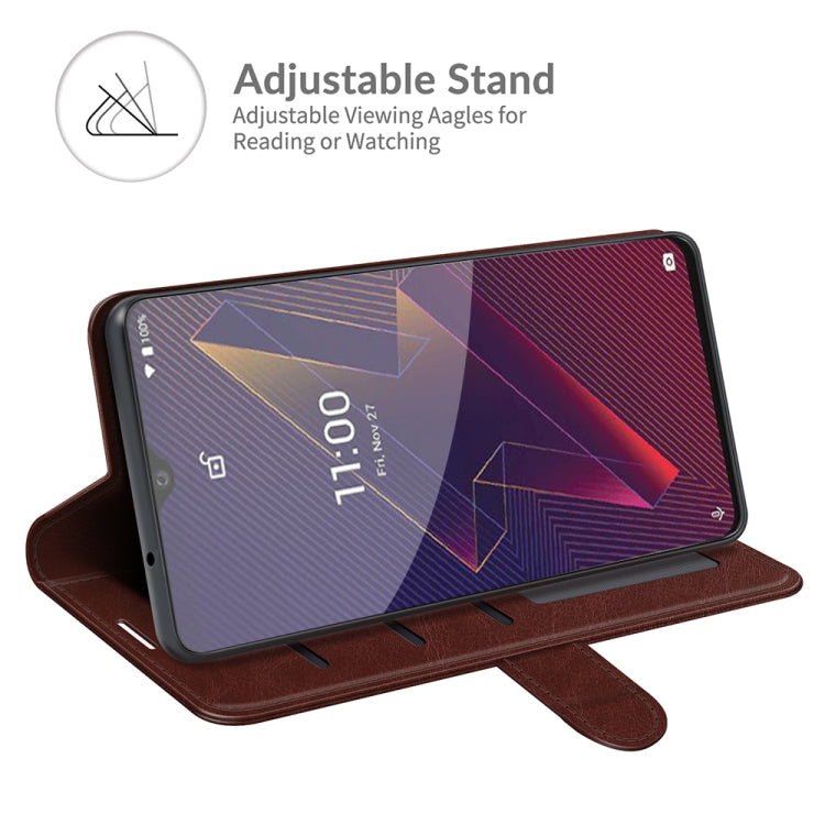 For Wiko Power U20 R64 Texture Single Horizontal Flip Protective Case with Holder & Card Slots & Wallet& Photo Frame