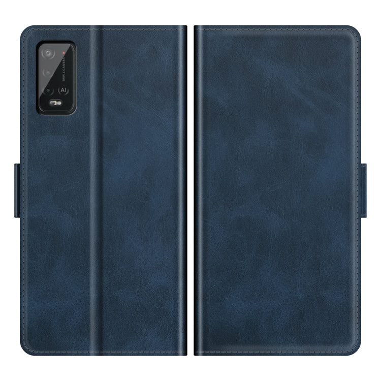 For Wiko Power U20 Dual-side Magnetic Buckle Horizontal Flip Leather Case with Holder & Card Slots & Wallet