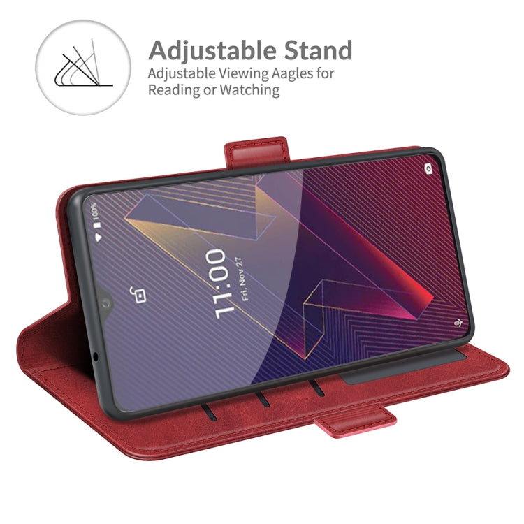 For Wiko Power U20 Dual-side Magnetic Buckle Horizontal Flip Leather Case with Holder & Card Slots & Wallet