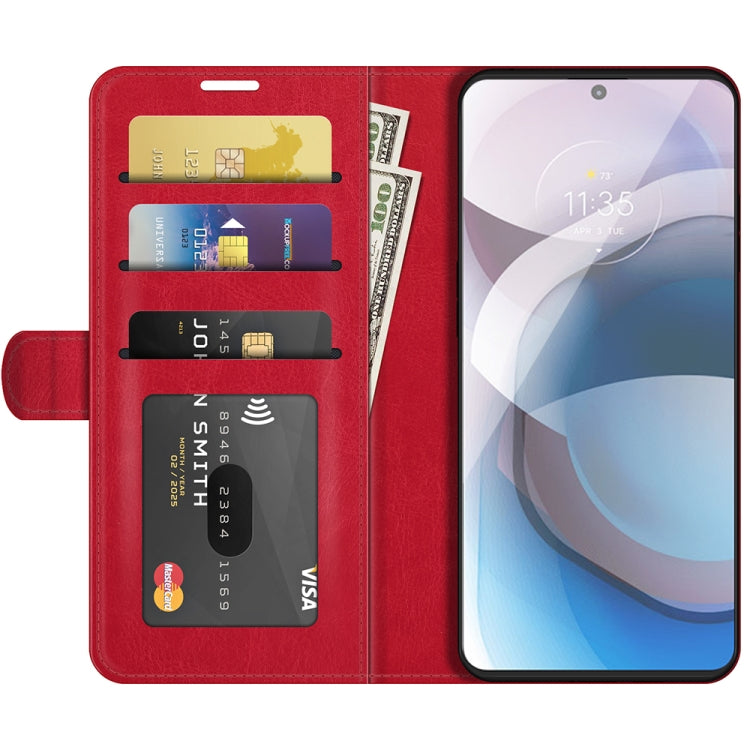 For Motorola Moto One 5G Ace R64 Texture Single Horizontal Flip Protective Case with Holder & Card Slots & Wallet& Photo Frame