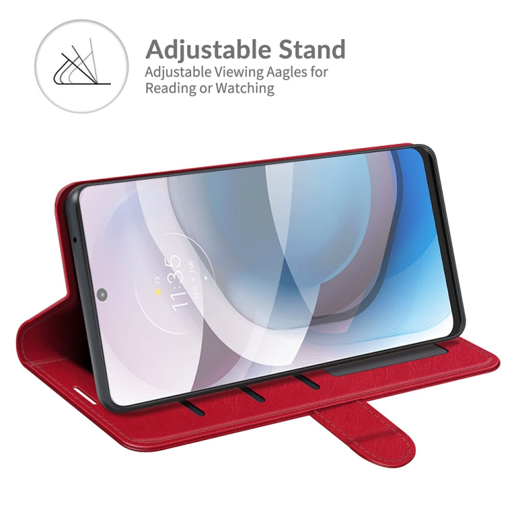 For Motorola Moto One 5G Ace R64 Texture Single Horizontal Flip Protective Case with Holder & Card Slots & Wallet& Photo Frame