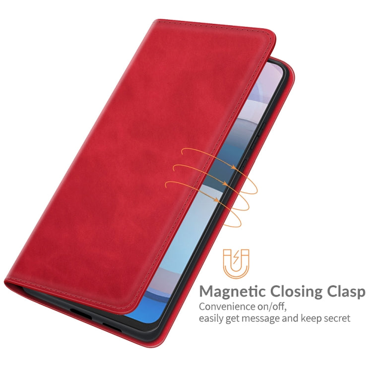 For Motorola Moto One 5G Ace Retro-skin Business Magnetic Suction Leather Case with Holder & Card Slots & Wallet