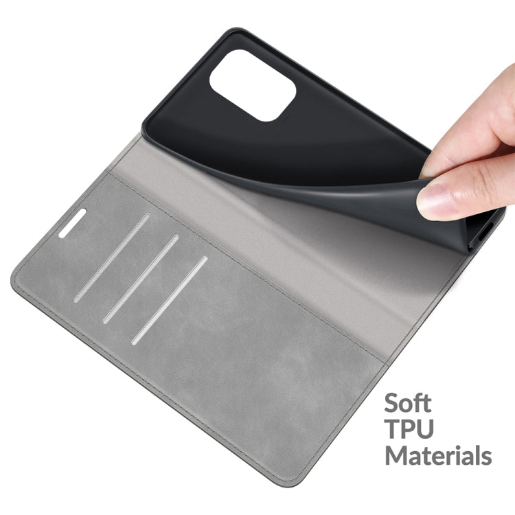 For Xiaomi Redmi K40 / K40 Pro / Poco F3 / Mi 11i Retro-skin Business Magnetic Suction Leather Case with Holder & Card Slots & Wallet