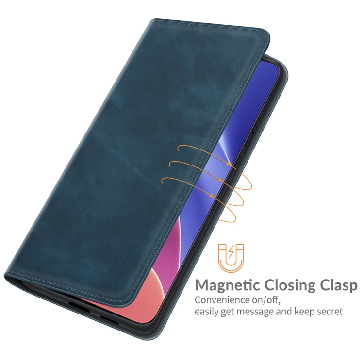 For Xiaomi Redmi K40 / K40 Pro / Poco F3 / Mi 11i Retro-skin Business Magnetic Suction Leather Case with Holder & Card Slots & Wallet