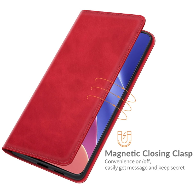 For Xiaomi Redmi K40 / K40 Pro / Poco F3 / Mi 11i Retro-skin Business Magnetic Suction Leather Case with Holder & Card Slots & Wallet