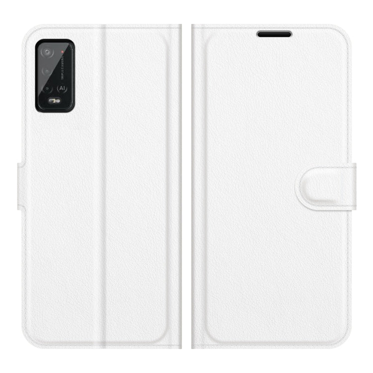 For Wiko Power U20 Litchi Texture Horizontal Flip Protective Case with Holder & Card Slots & Wallet