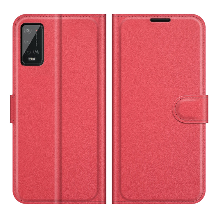 For Wiko Power U20 Litchi Texture Horizontal Flip Protective Case with Holder & Card Slots & Wallet