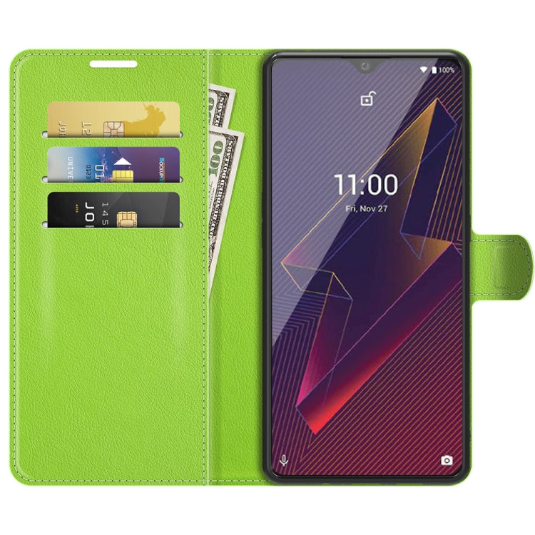 For Wiko Power U20 Litchi Texture Horizontal Flip Protective Case with Holder & Card Slots & Wallet