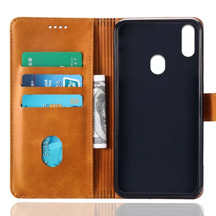 Calf Texture Horizontal Flip Leather Case for Samsung Galaxy A40, with Holder & Card Slots & Wallet