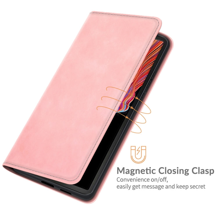 For Samsung Galaxy Xcover 5 / Xcover 5S Retro-skin Business Magnetic Suction Leather Case with Holder & Card Slots & Wallet