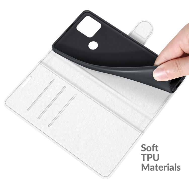 For Google Pixel 5A 5G Litchi Texture Horizontal Flip Protective Case with Holder & Card Slots & Wallet