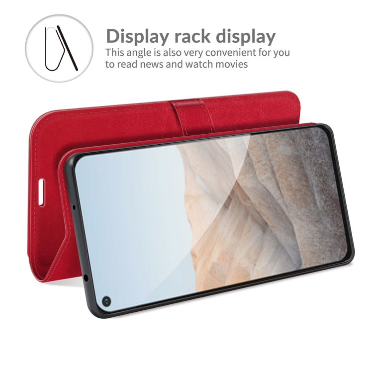 For Google Pixel 5A 5G R64 Texture Single Horizontal Flip Protective Case with Holder & Card Slots & Wallet& Photo Frame