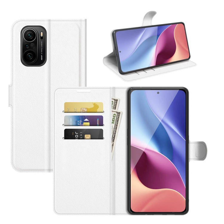 For Xiaomi Redmi K40 Pro / K40 / Poco F3 / Mi 11i Litchi Texture Horizontal Flip Protective Case with Holder & Card Slots & Wallet