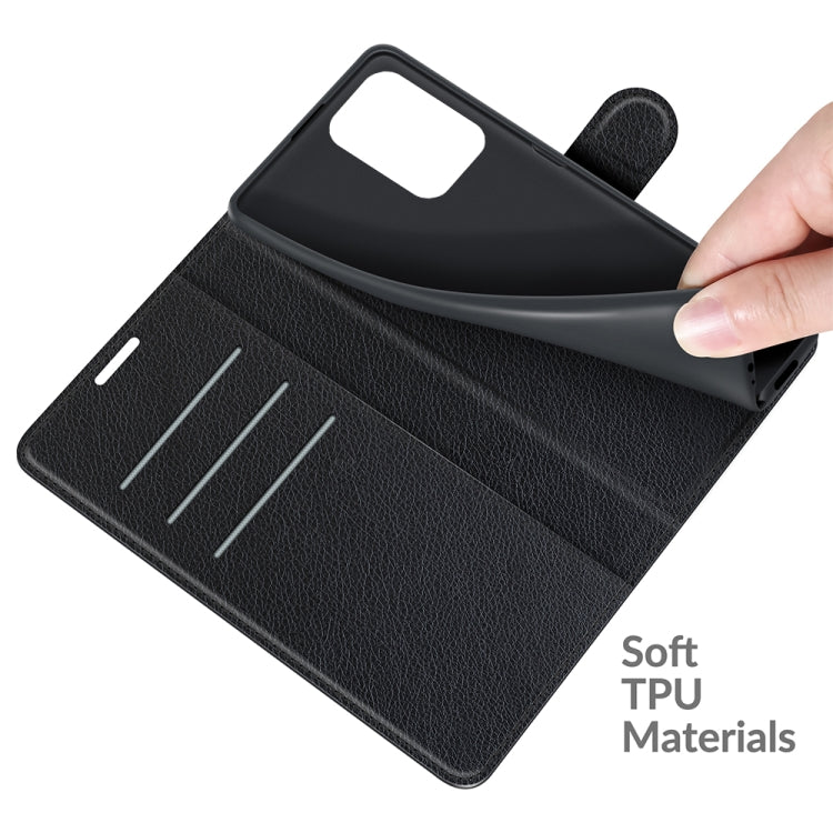 For Xiaomi Redmi Note 10 4G / Note 10S Litchi Texture Horizontal Flip Protective Case with Holder & Card Slots & Wallet