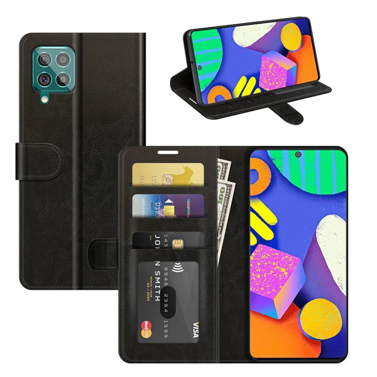 For Samsung Galaxy F62 / M62 R64 Texture Single Horizontal Flip Protective Case with Holder & Card Slots & Wallet& Photo Frame