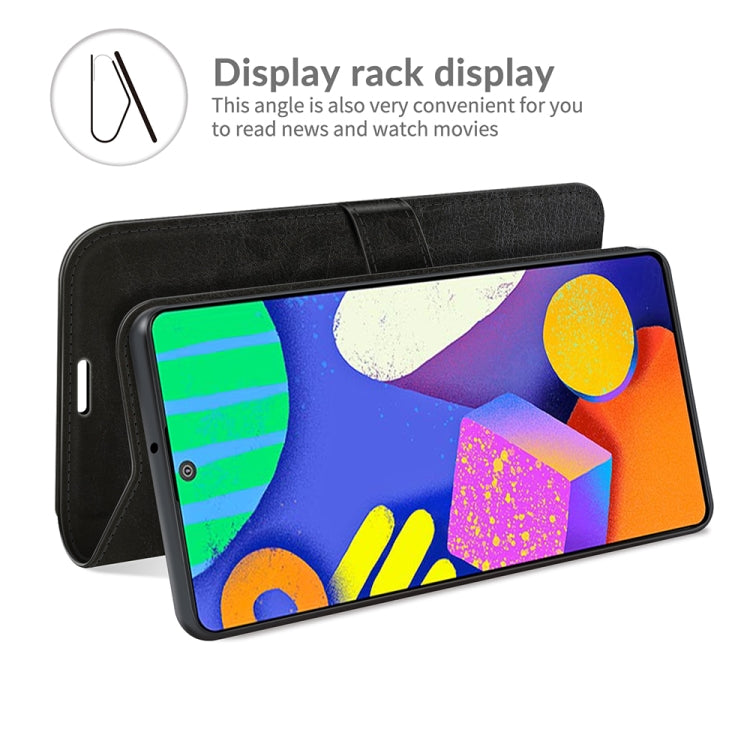 For Samsung Galaxy F62 / M62 R64 Texture Single Horizontal Flip Protective Case with Holder & Card Slots & Wallet& Photo Frame