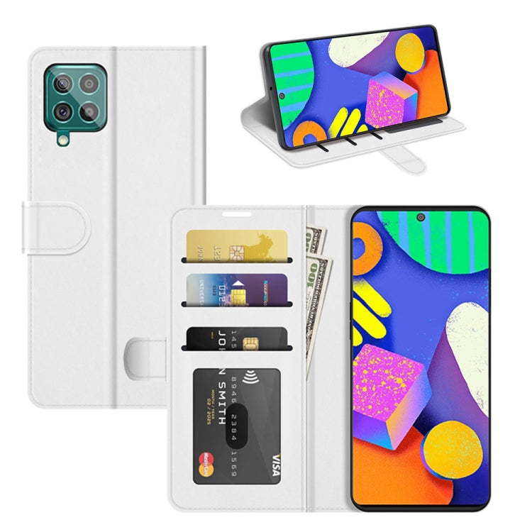 For Samsung Galaxy F62 / M62 R64 Texture Single Horizontal Flip Protective Case with Holder & Card Slots & Wallet& Photo Frame