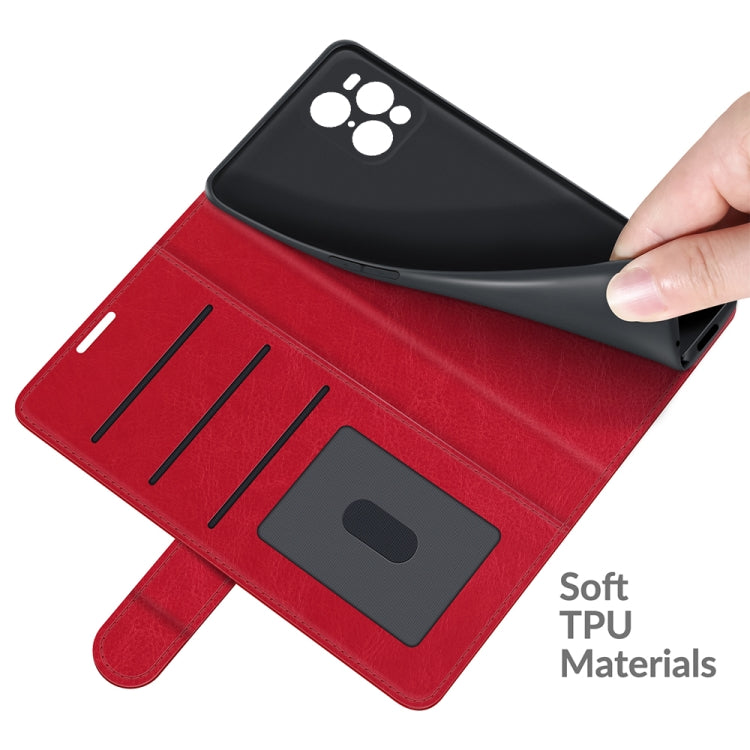 For OPPO Find X3 Pro / Find X3 R64 Texture Single Horizontal Flip Protective Case with Holder & Card Slots & Wallet& Photo Frame