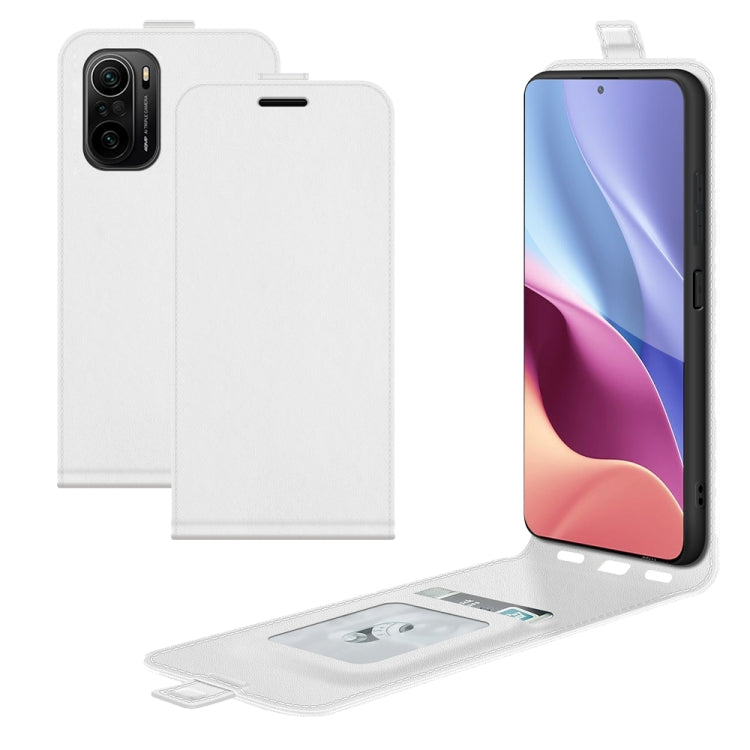 For Xiaomi Redmi K40 / K40 Pro / Poco F3 / Mi 11i R64 Texture Single Vertical Flip Leather Protective Case with Card Slots & Photo Frame