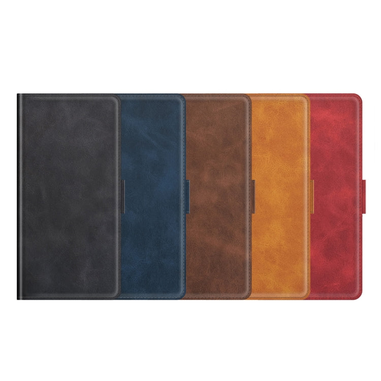 For Samsung Galaxy F62 / M62 Dual-side Magnetic Buckle Horizontal Flip Leather Case with Holder & Card Slots & Wallet