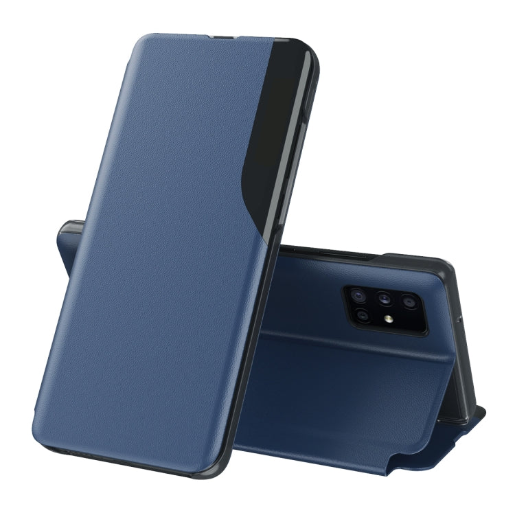 For Samsung Galaxy A82 5G / Quantum2 Attraction Flip Holder Leather Phone Case