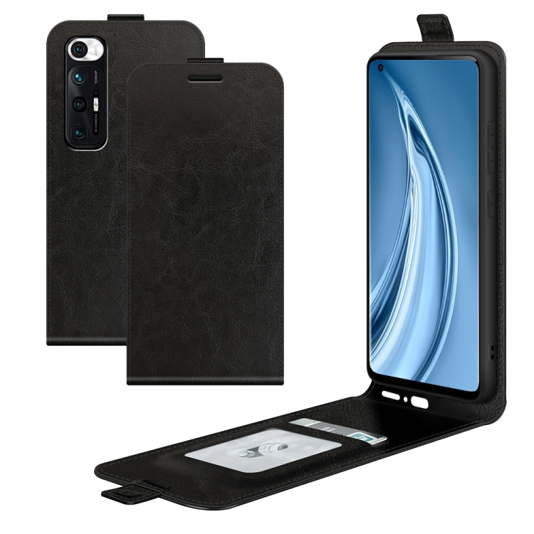 For Xiaomi Mi 10S R64 Texture Single Vertical Flip Leather Protective Case with Card Slots & Photo Frame