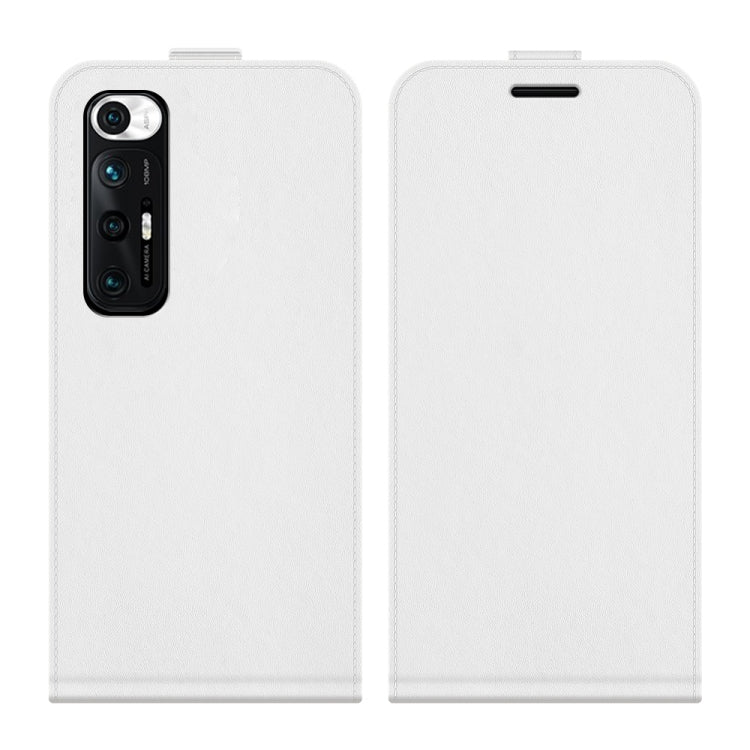 For Xiaomi Mi 10S R64 Texture Single Vertical Flip Leather Protective Case with Card Slots & Photo Frame