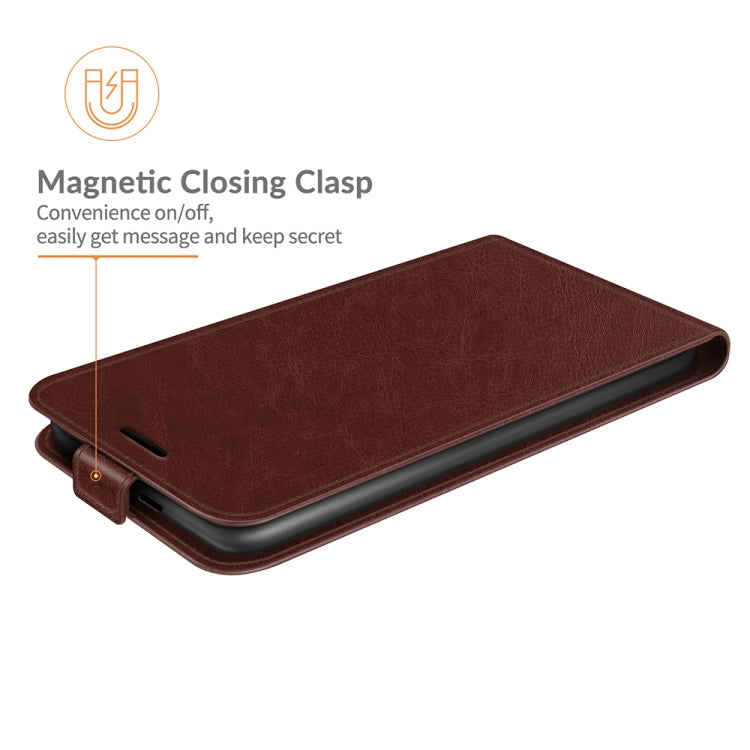 For Xiaomi Mi 10S R64 Texture Single Vertical Flip Leather Protective Case with Card Slots & Photo Frame