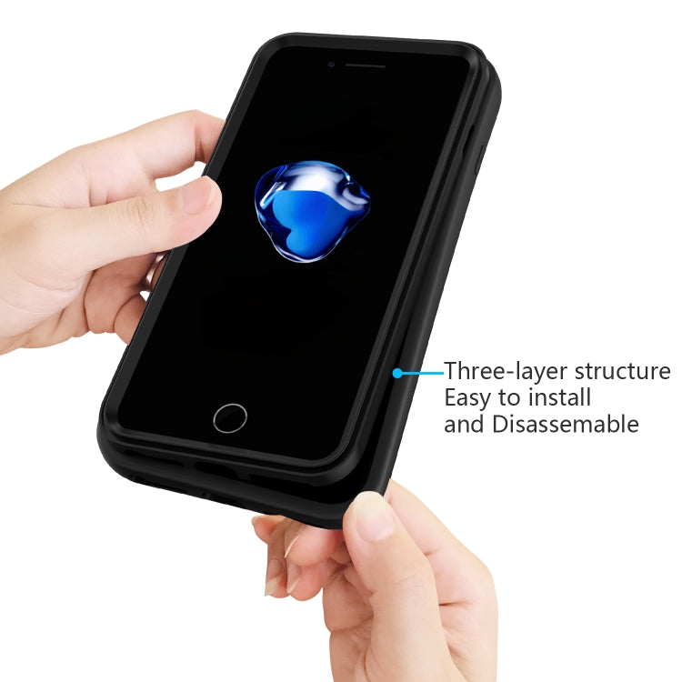 Solid Color PC + Silicone Shockproof Skid-proof Dust-proof Case For iPhone 6 & 6s / 7 / 8