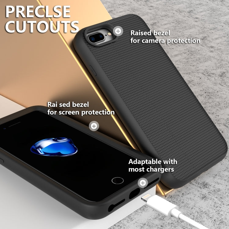Solid Color PC + Silicone Shockproof Skid-proof Dust-proof Case For iPhone 6 & 6s / 7 / 8