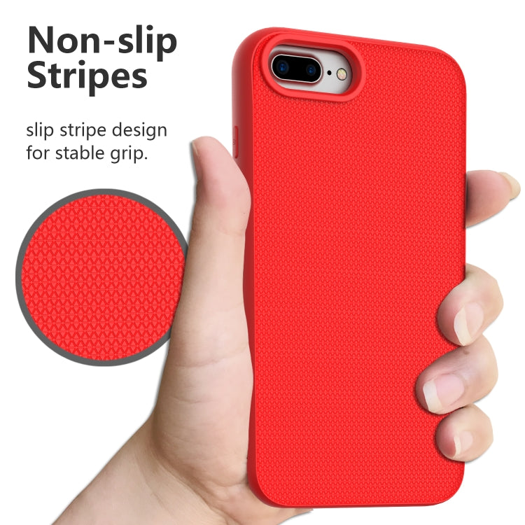 Solid Color PC + Silicone Shockproof Skid-proof Dust-proof Case For iPhone 6 Plus & 6s Plus / 7 Plus / 8 Plus