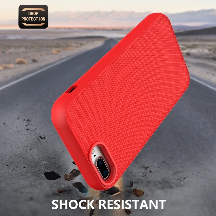 Solid Color PC + Silicone Shockproof Skid-proof Dust-proof Case For iPhone 6 Plus & 6s Plus / 7 Plus / 8 Plus
