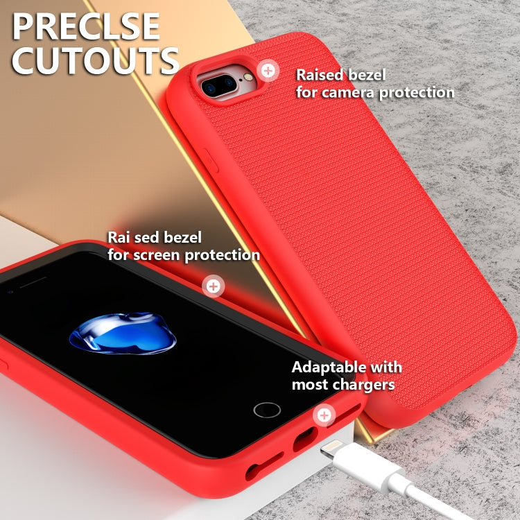 Solid Color PC + Silicone Shockproof Skid-proof Dust-proof Case For iPhone 6 Plus & 6s Plus / 7 Plus / 8 Plus