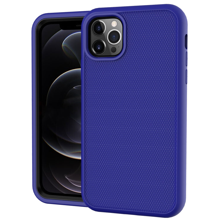 For iPhone 11 Pro Max Solid Color PC + Silicone Shockproof Skid-proof Dust-proof Case