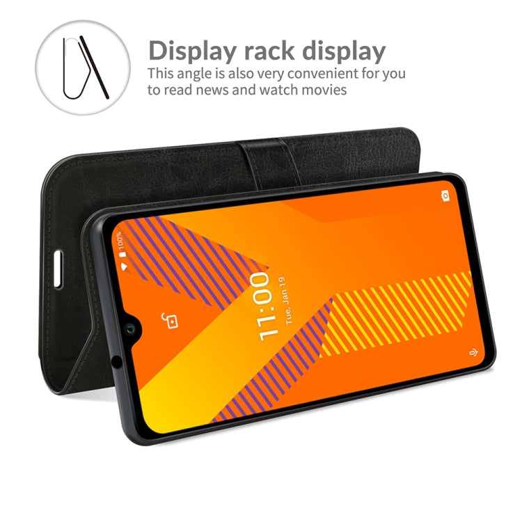 For wiko Y62 R64 Texture Single Horizontal Flip Protective Case with Holder & Card Slots & Wallet& Photo Frame