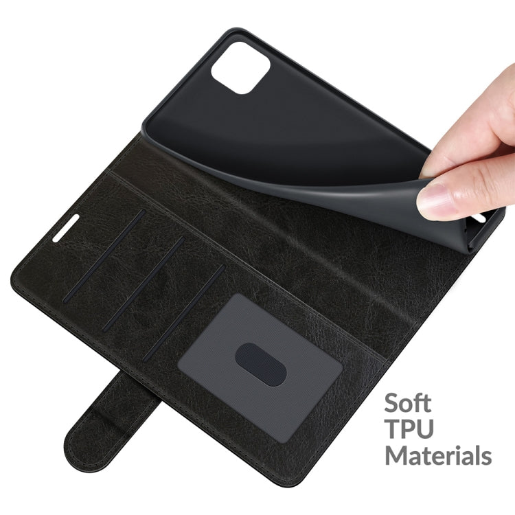 For wiko Y62 R64 Texture Single Horizontal Flip Protective Case with Holder & Card Slots & Wallet& Photo Frame