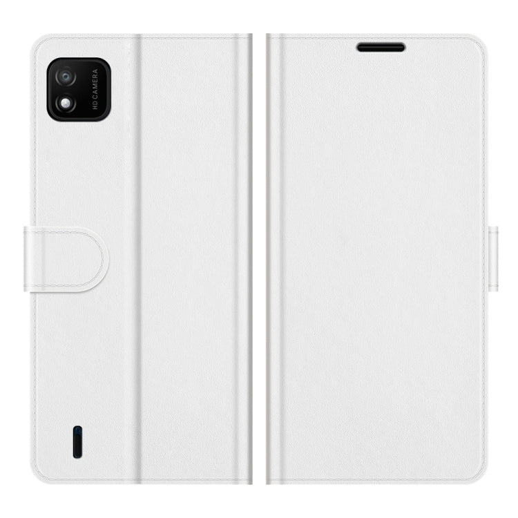 For wiko Y62 R64 Texture Single Horizontal Flip Protective Case with Holder & Card Slots & Wallet& Photo Frame