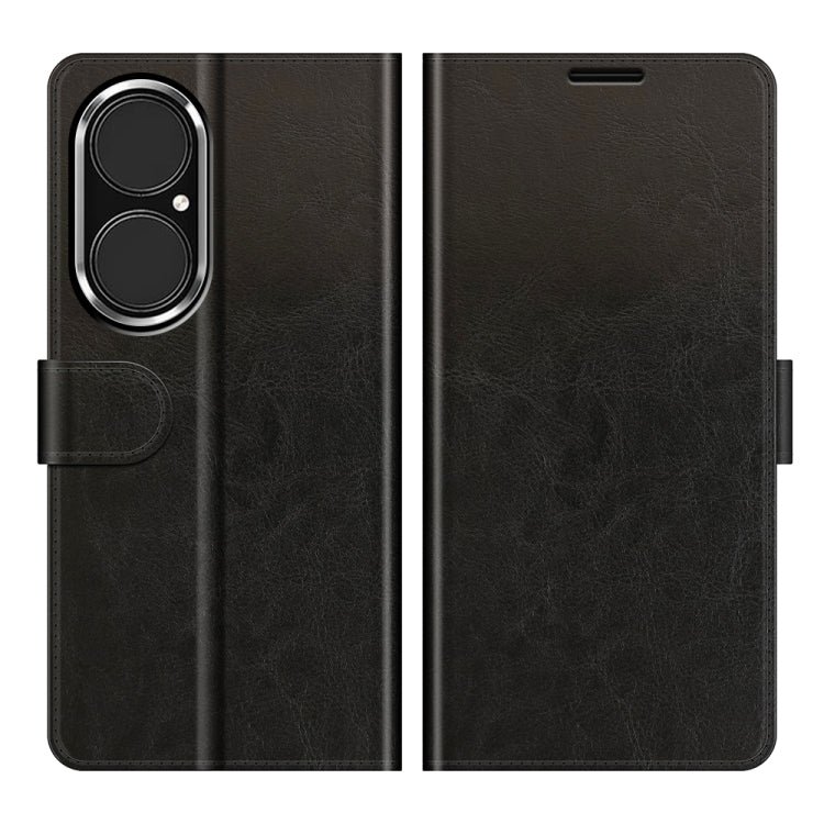 For Huawei P50 R64 Texture Single Horizontal Flip Protective Case with Holder & Card Slots & Wallet& Photo Frame