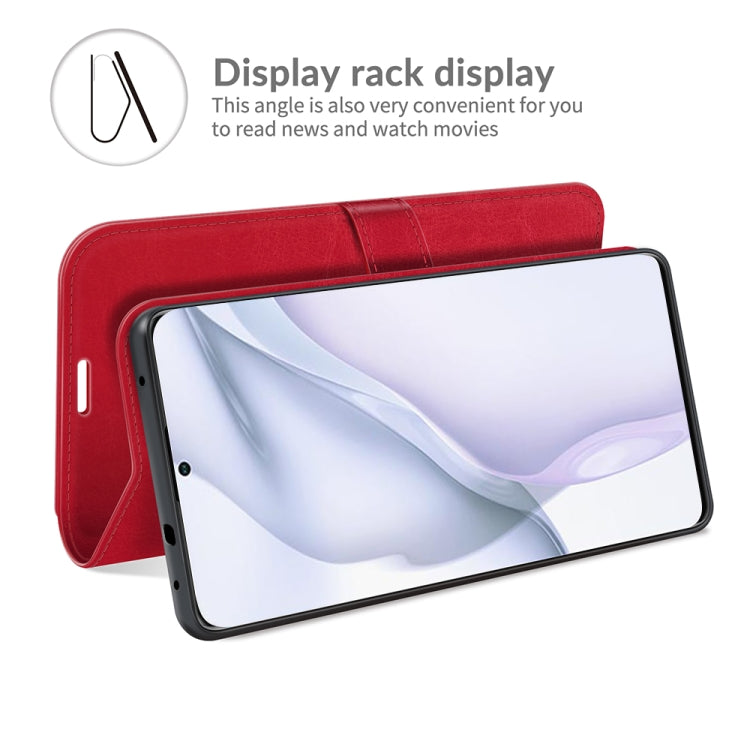 For Huawei P50 R64 Texture Single Horizontal Flip Protective Case with Holder & Card Slots & Wallet& Photo Frame