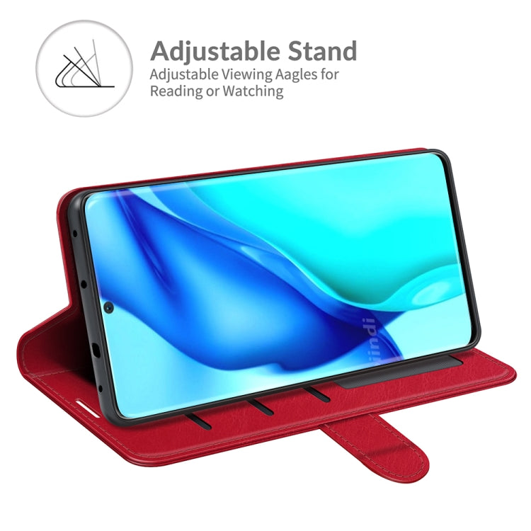 For Huawei P50 Pro R64 Texture Single Horizontal Flip Protective Case with Holder & Card Slots & Wallet& Photo Frame