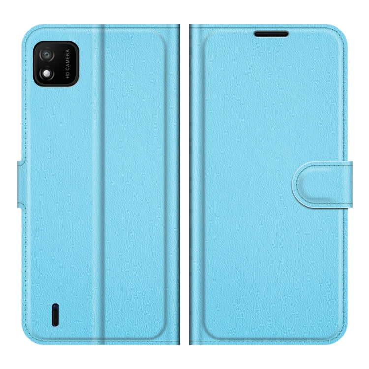 For Wiko Y62 Litchi Texture Horizontal Flip Protective Case with Holder & Card Slots & Wallet