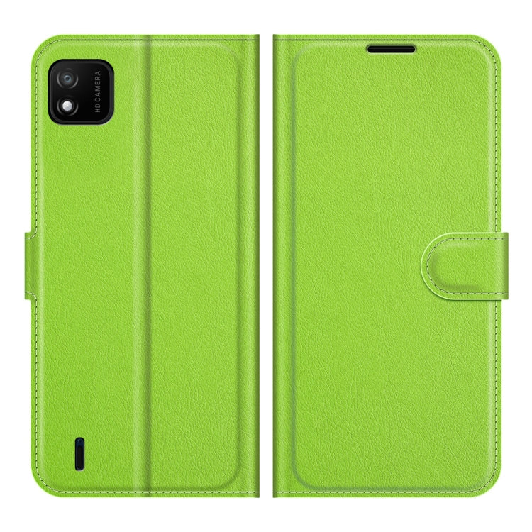 For Wiko Y62 Litchi Texture Horizontal Flip Protective Case with Holder & Card Slots & Wallet
