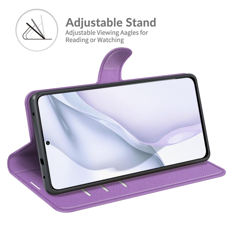 For Huawei P50 Litchi Texture Horizontal Flip Protective Case with Holder & Card Slots & Wallet