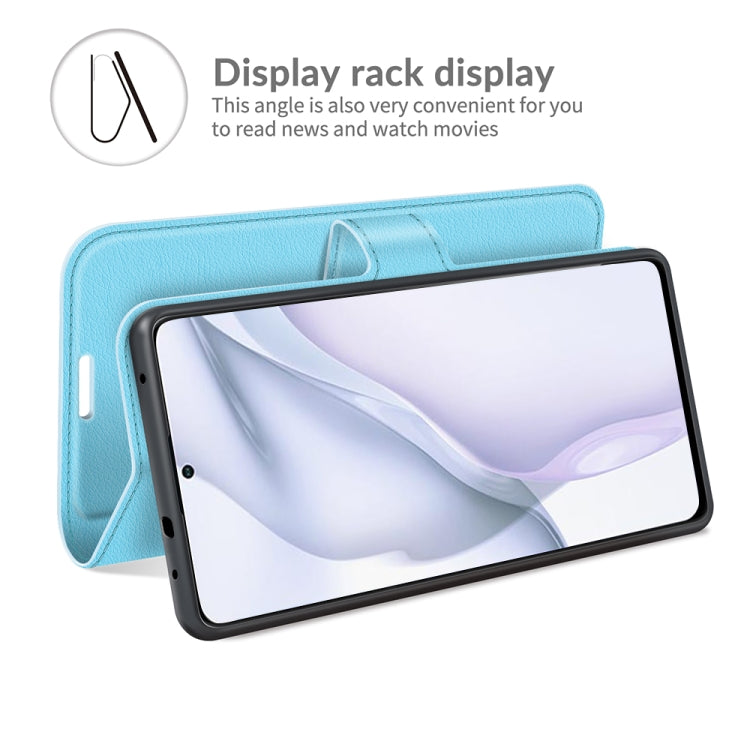 For Huawei P50 Litchi Texture Horizontal Flip Protective Case with Holder & Card Slots & Wallet