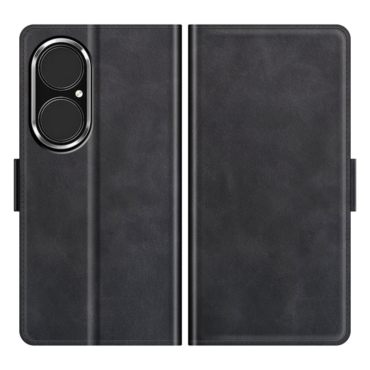 For Huawei P50 Dual-side Magnetic Buckle Horizontal Flip Leather Case with Holder & Card Slots & Wallet